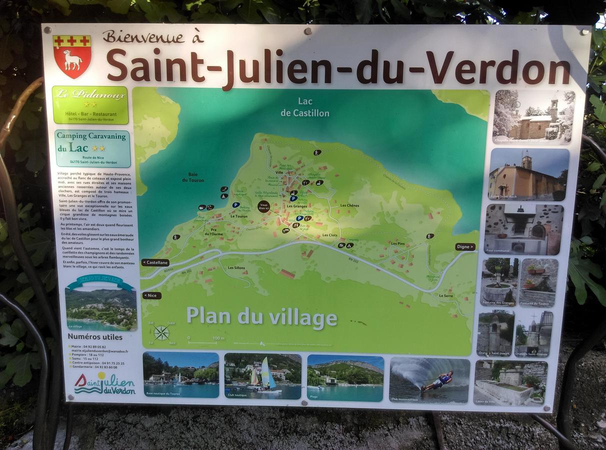 Camping Du Lac Saint-Julien-du-Verdon Exteriör bild